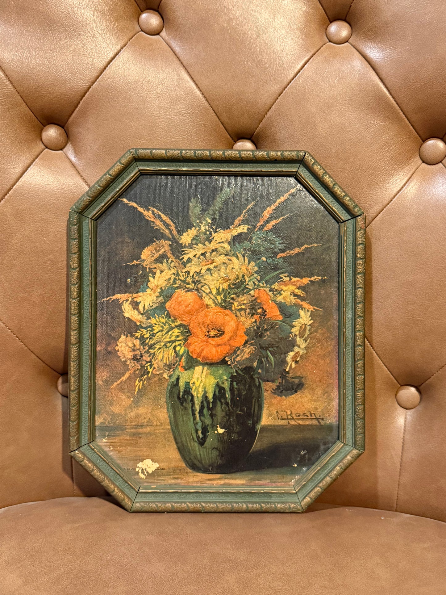 Pre 1940s Floral Lithograph