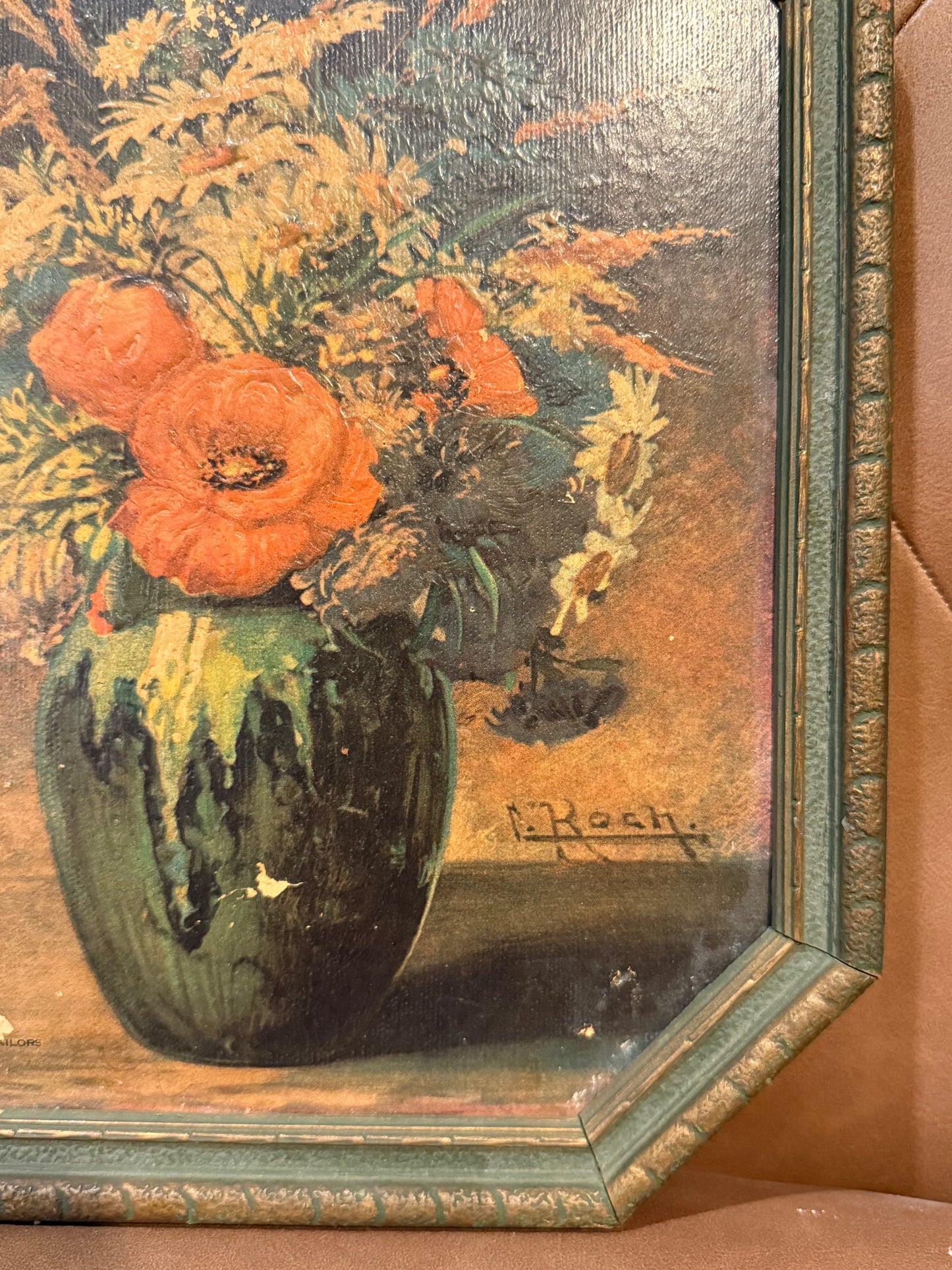 Pre 1940s Floral Lithograph